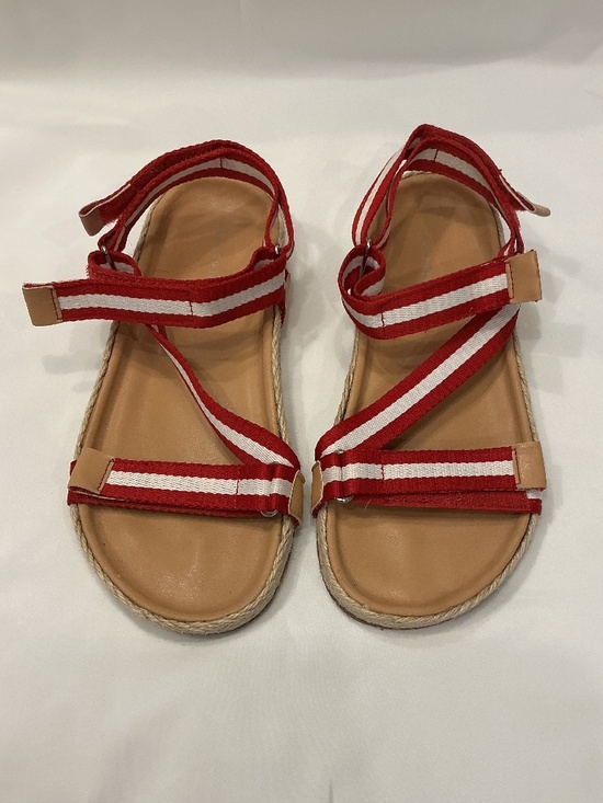 Saks Fifth Avenue Shoes - SAKS FIFTH AVENUE Fabiana Flat Sandals (size: 7)